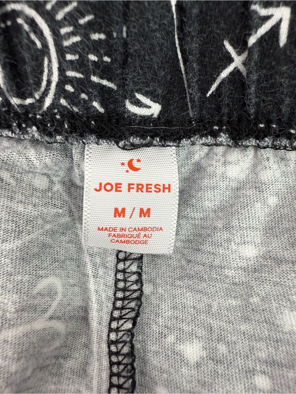 Joe Fresh horoscope pj pants Black Pajama Pants with Pink Accents - Picture 8 of 10